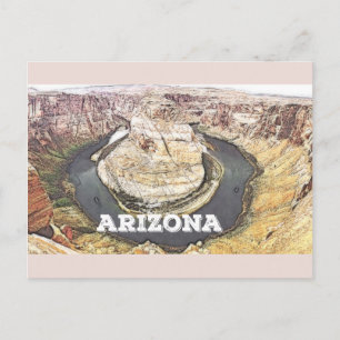 Postal Horseshoe Bend - Gran Cañón - Arizona