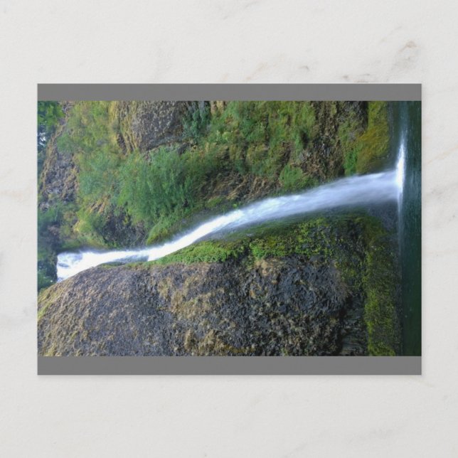 Postal Horsetail Falls, Oregon (Anverso)