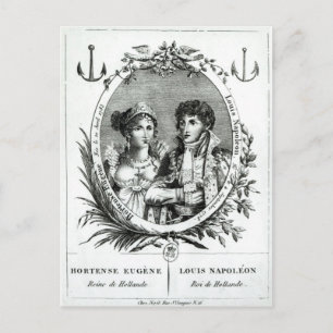 Postal Hortense de Beauharnais