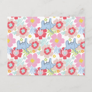 Postal Horton Hears A Who   Patrón de Flor Pastel
