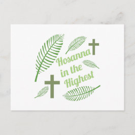 Postal Hosanna En La Más Alta