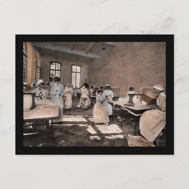 Postal Hospital Americano de Ambulancia WWI (Anverso)