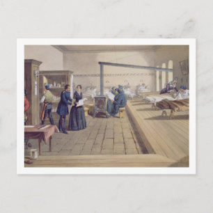 Postal Hospital de Scutari, detalle de Florence Nightinga