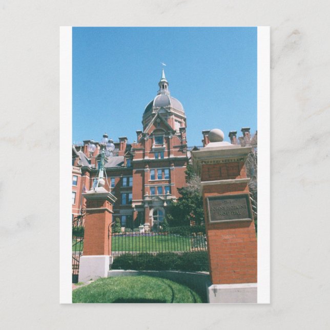 Postal Hospital Johns Hopkins (Anverso)