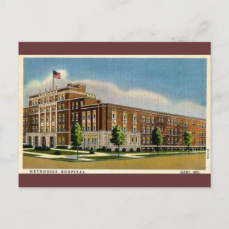 Postal Hospital Metodista Viejo en Gary, Indiana