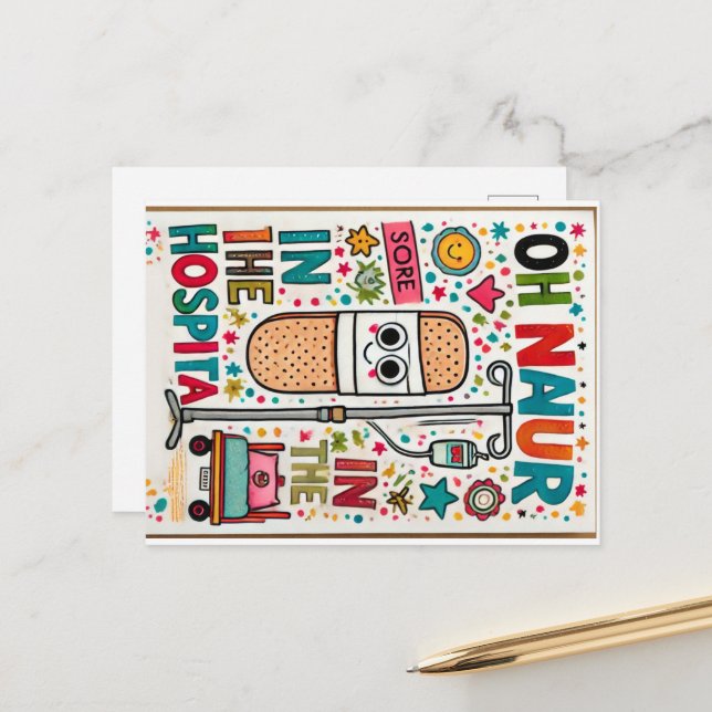 Postal Hospital Oh Naur (Anverso/Reverso In Situ)