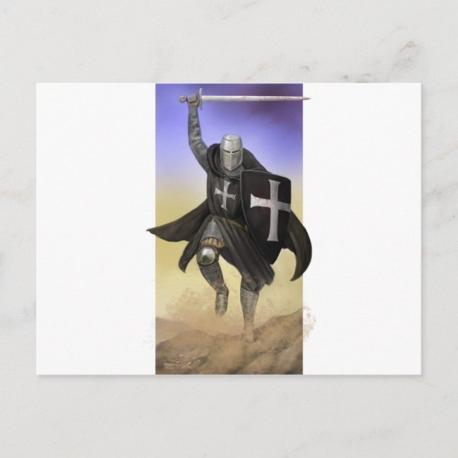 Postal Hospitalario de Caballeros (Anverso)