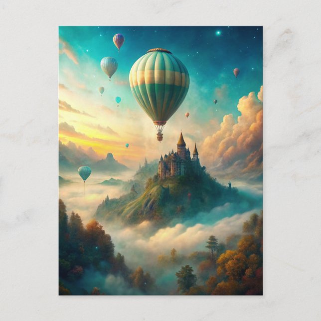 Postal Hot Air Balloons (Anverso)