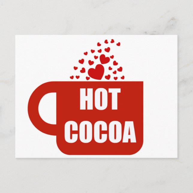 Postal Hot Cocoa Mug Love (Anverso)