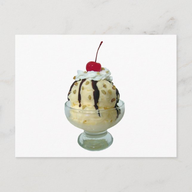 Postal Hot Fudge Sundae (Anverso)