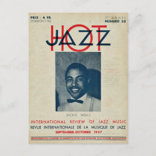Postal Hot Jazz France 1937