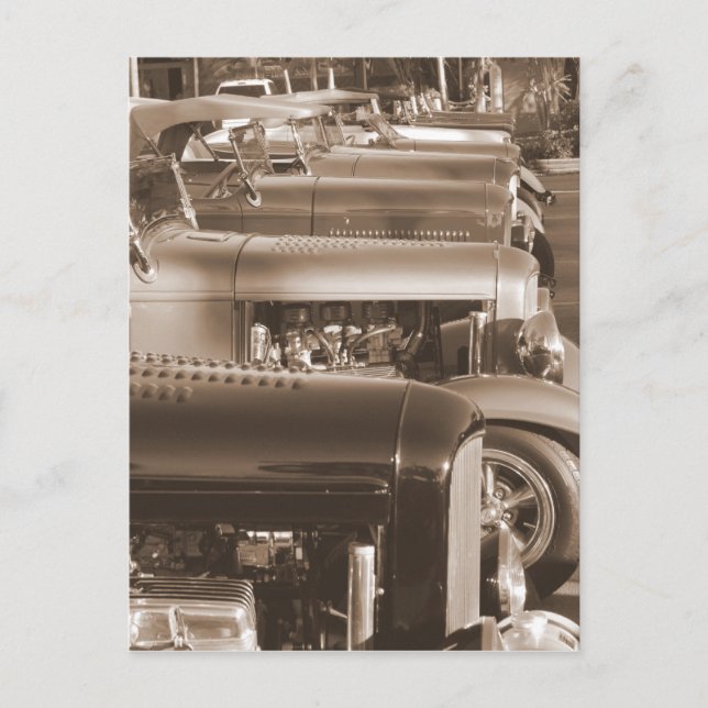 Postal Hot Rods (Anverso)