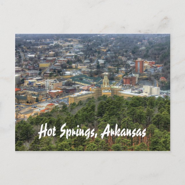 Postal Hot Springs, Arkansas (Anverso)