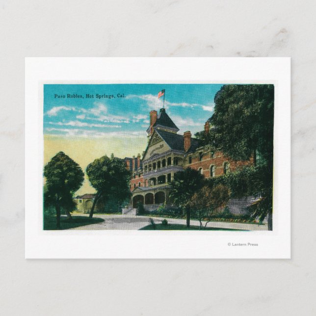 Postal Hot Springs in Paso Robles, CAPaso Robles, CA (Anverso)