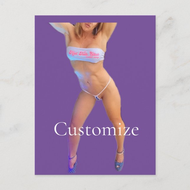 Postal Hot Tub Club Thunder_Cove (Anverso)