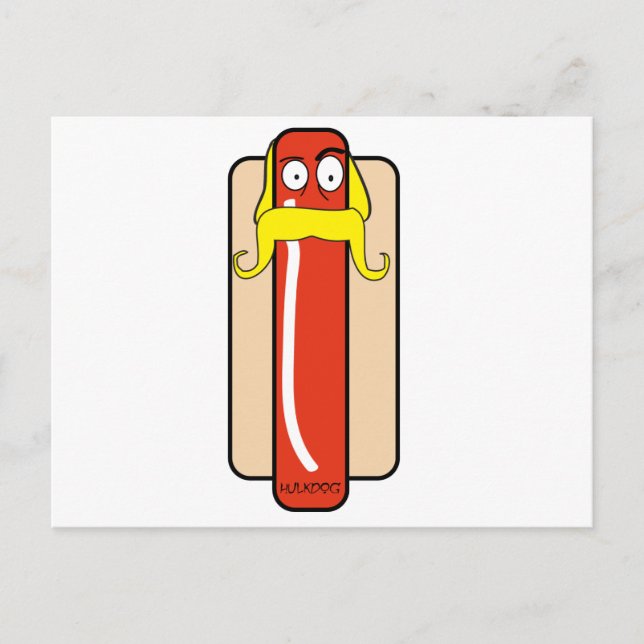 Postal Hotdog Hulk Hogan (Anverso)