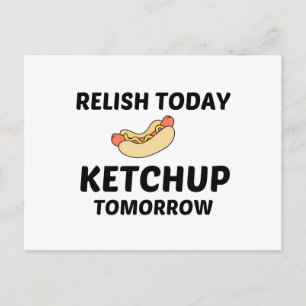 POSTAL HOTDOG RELISH KETCHUP