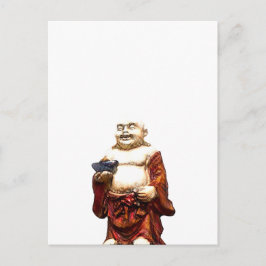 Postal Hotei Laughing Buddha