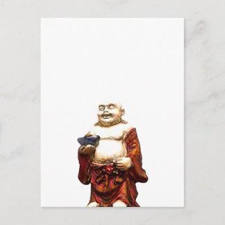 Postal Hotei Laughing Buddha