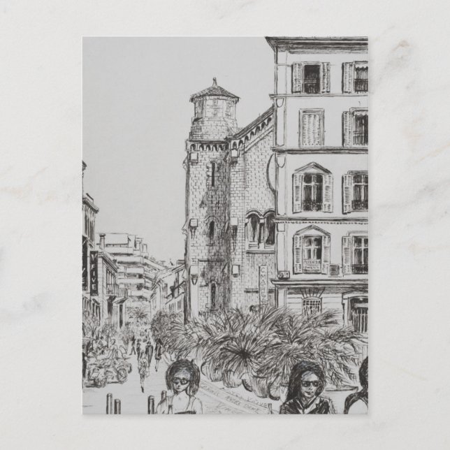 Postal Hotel 5 y Notre Dame Cannes 2014 (Anverso)