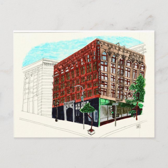 Postal Hotel Barclay (Anverso)