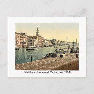Postal Hotel Bauer Grunewald, Venecia, Italia 18...