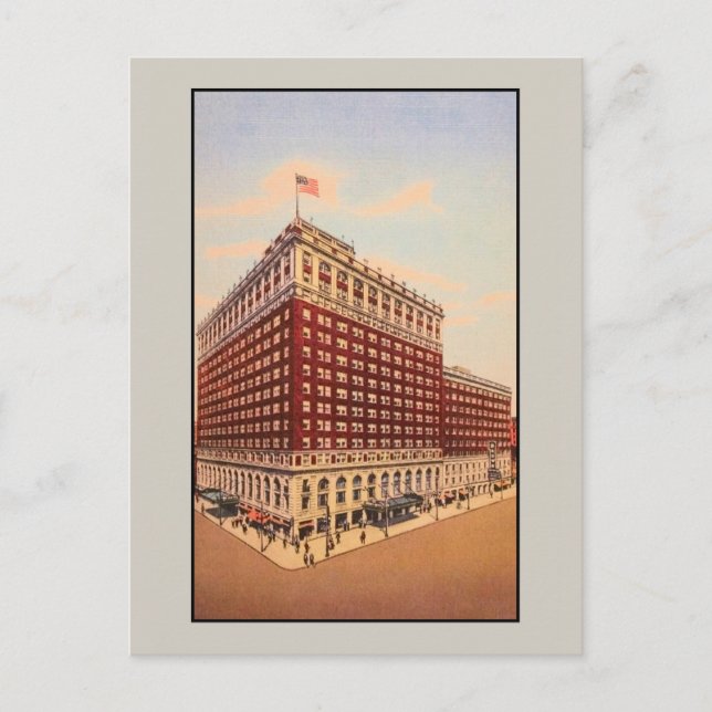 Postal Hotel Brown vintage (Louisville, Kentucky) (Anverso)