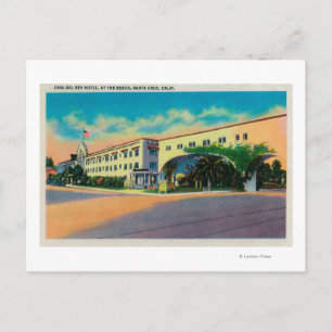 Postal Hotel Casa Del Rey en la playa, Santa Cruz
