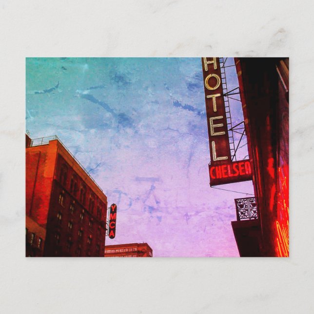 Postal Hotel Chelsea, Postcard (Anverso)
