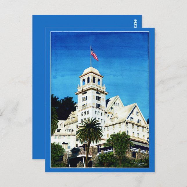 Postal Hotel Claremont/CA - Mini Impresiones Colectivas (Anverso / Reverso)