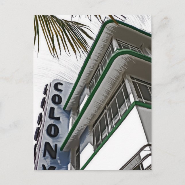 Postal Hotel Colony, Miami (Anverso)