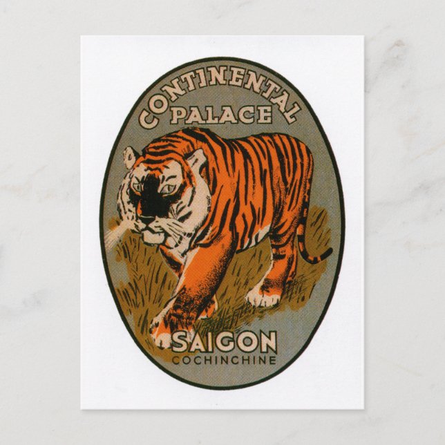 Postal Hotel continental del palacio (Anverso)