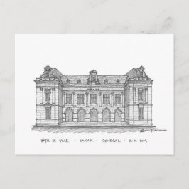 Postal Hôtel de Ville, Dakar, Senegal