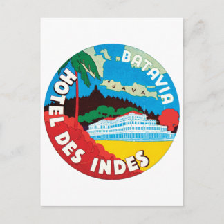 Postal Hotel Des Indes Batavia