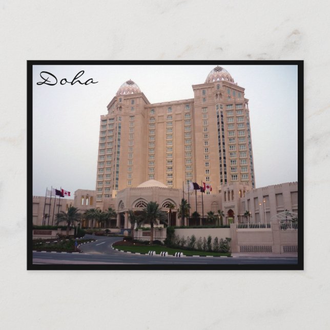 Postal hotel doha (Anverso)