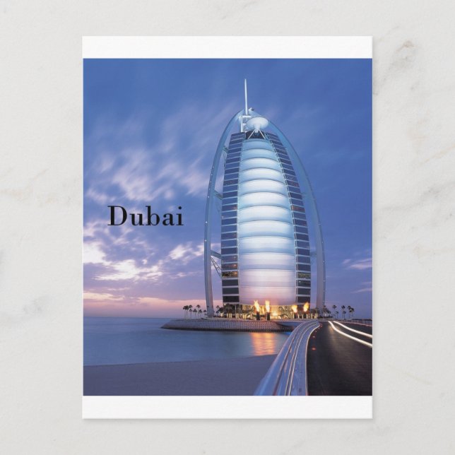 Postal Hotel Dubai Burj Al Arab (por St.K.) (Anverso)