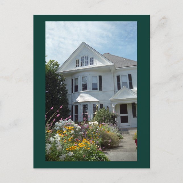 Postal Hotel Edgartown Hotel Summer Garden Personalizado  (Anverso)