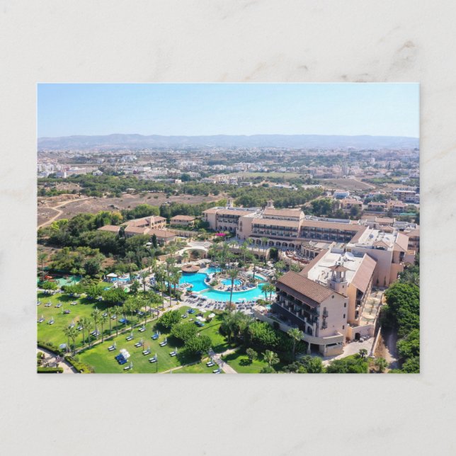Postal Hotel Elysium, Paphos, Chipre (Anverso)