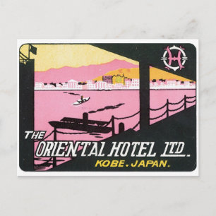 Postal Hotel en Kobe Japón