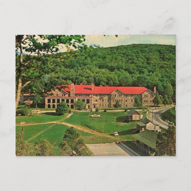 Postal Hotel en Mountain Lake, Virginia (Anverso)