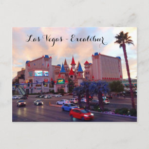 Postal Hotel Excalibur #3 Postcard