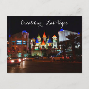 Postal Hotel Excalibur #5 Postcard