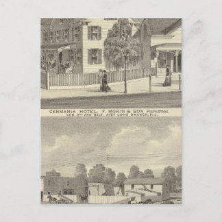 Postal Hotel Germania, Long Branch y Hughes Brothers