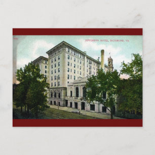 Postal Hotel Jefferson, Richmond, Virginia Vintage