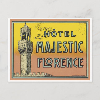 Postal Hotel Majestic Florencia