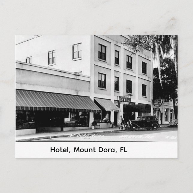 Postal Hotel Mount Dora, FL (Anverso)