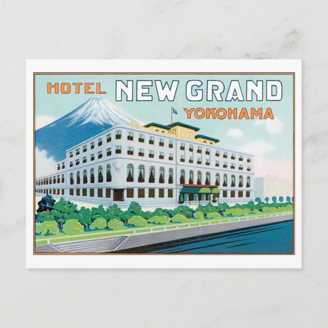 Postal Hotel New Grand Yokohama (Anverso)