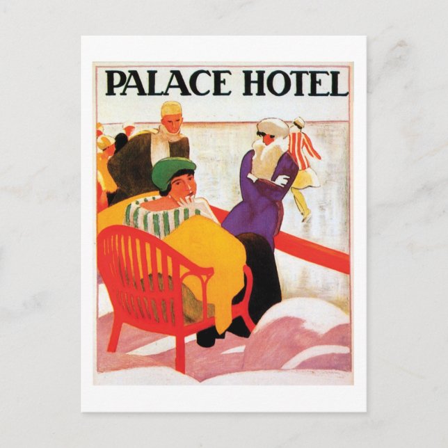 Postal Hotel Palacio (Anverso)