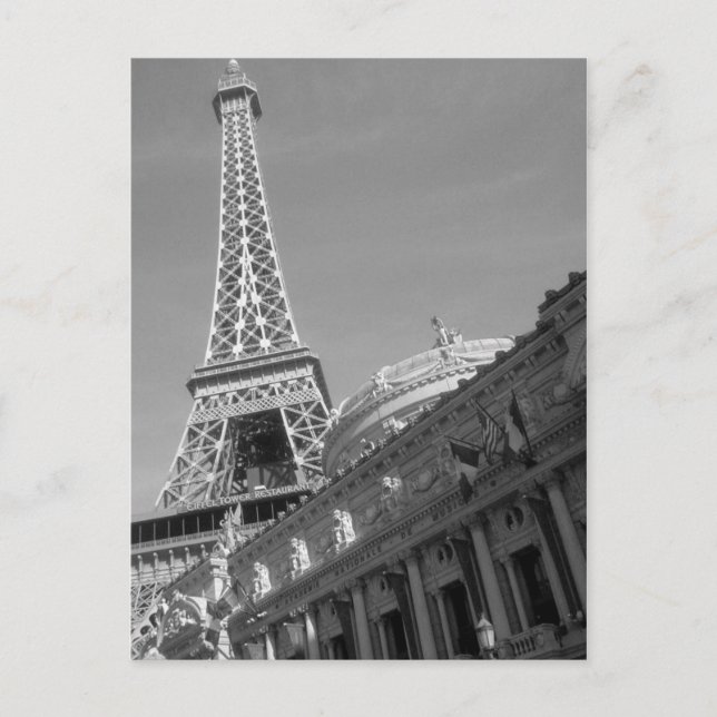 Postal Hotel Paris, Vegas (Anverso)