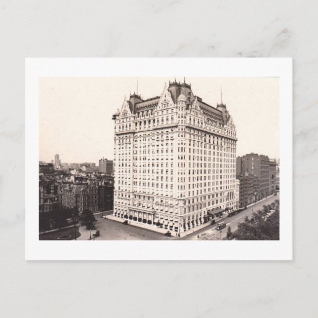 Postal Hotel Plaza de Nueva York (Anverso)